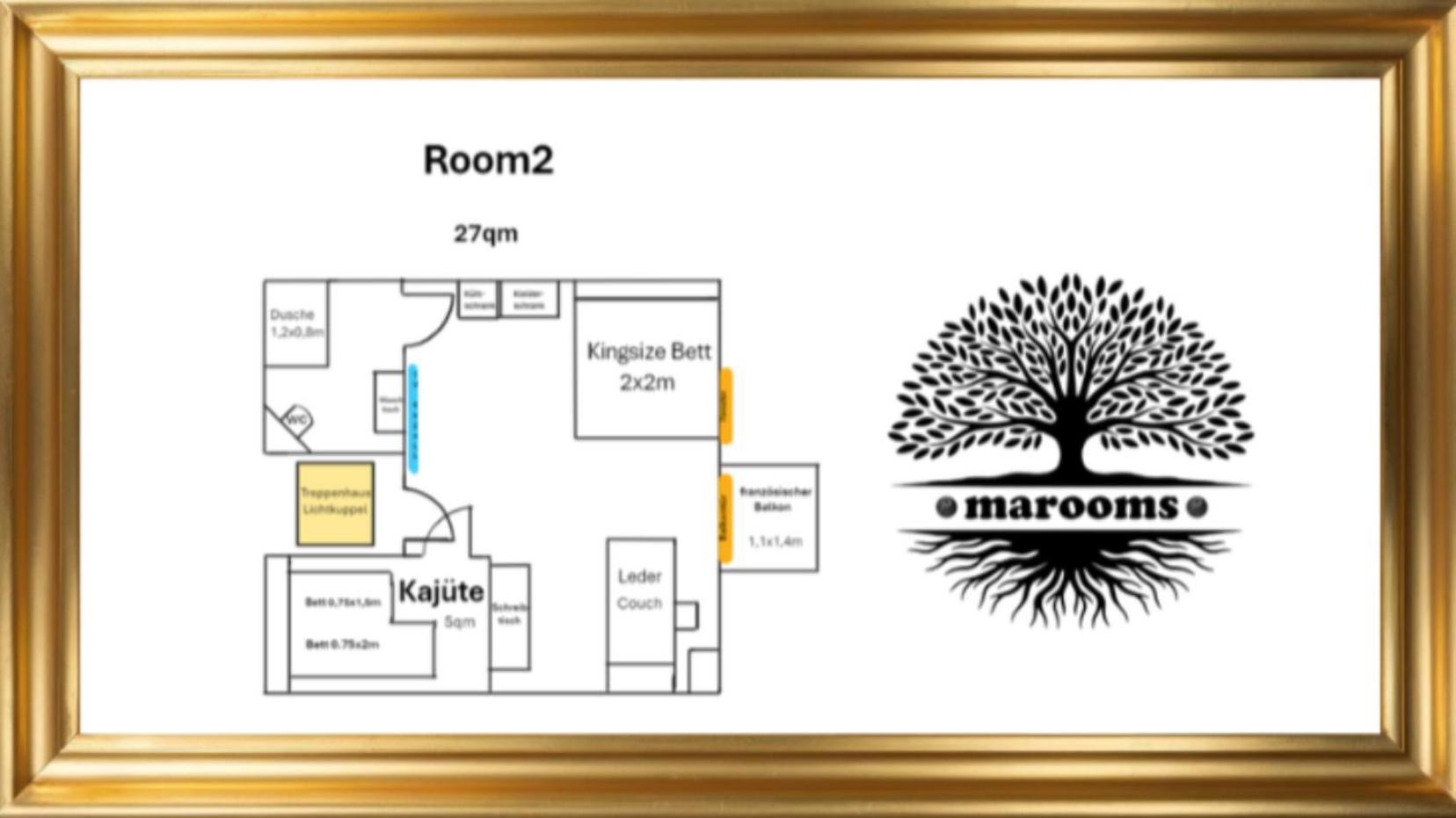 Marooms Privat Art Rooms Osnabrück Kültér fotó